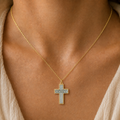 Handcrafted Cross Pendant Necklace - OBEY