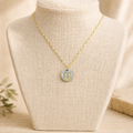 Handcrafted Monogram Necklace - D
