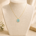 Handcrafted Monogram Necklace - E