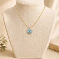 Handcrafted Monogram Necklace - F