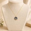Handcrafted Monogram Necklace - L
