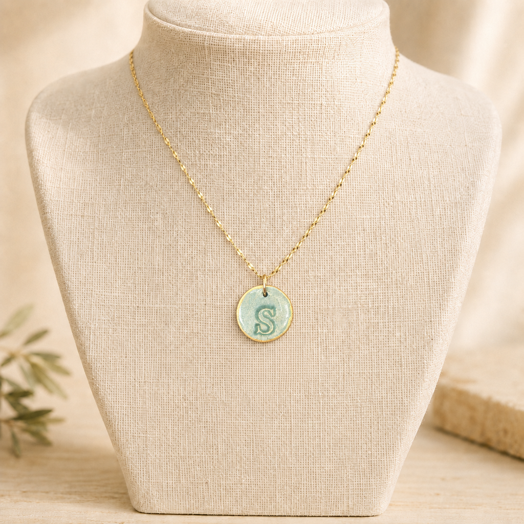 Handcrafted Monogram Necklace - S
