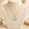 Handcrafted Monogram Necklace - T